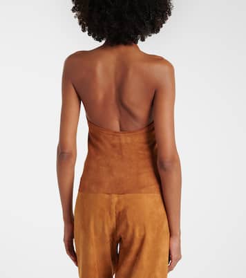 Cherry suede minidress | Stouls