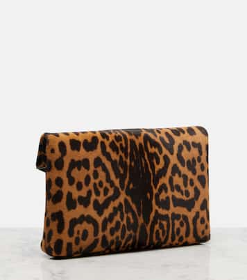 Cassandre Large calf hair clutch | Saint Laurent