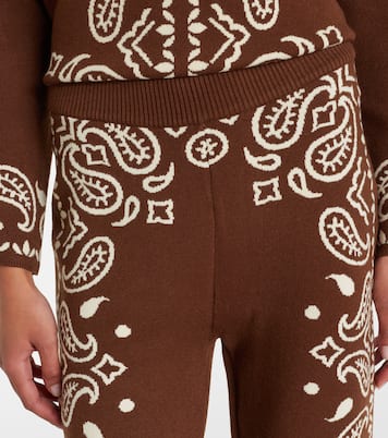 Paisley knitted flared pants | Farm Rio