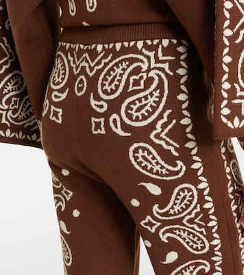 Paisley knitted flared pants | Farm Rio