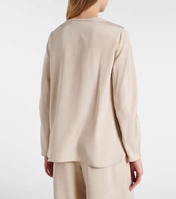 Bluse Mitico aus einem Seidengemisch | Max Mara