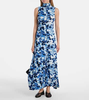 Valentina printed jersey maxi dress | Proenza Schouler
