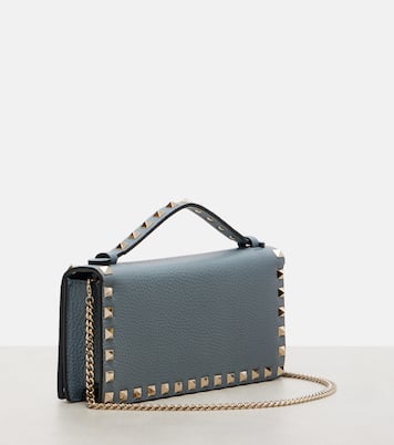 Henkeltasche Rockstud Mini aus Leder | Valentino Garavani