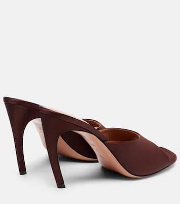 Pantoletten Betta 95 aus Satin | The Attico