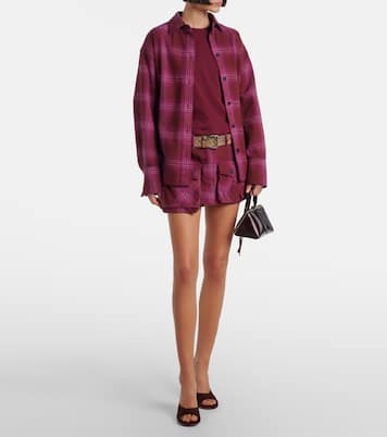 Pantoletten Betta 95 aus Satin | The Attico