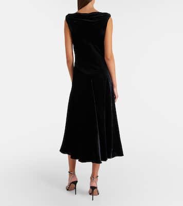 Drina satin midi dress | Altuzarra