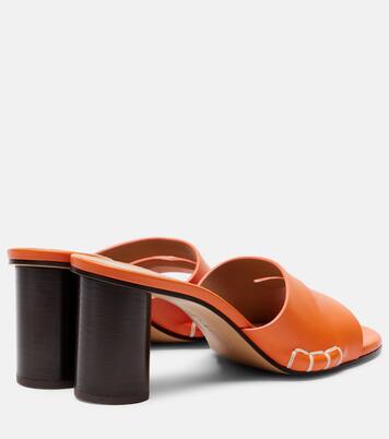 Loafer leather mules | JW Anderson
