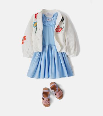 Kleid Croco aus einem Baumwollgemisch  | Molo