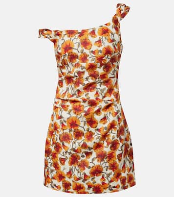 Jara floral linen minidress | SIR