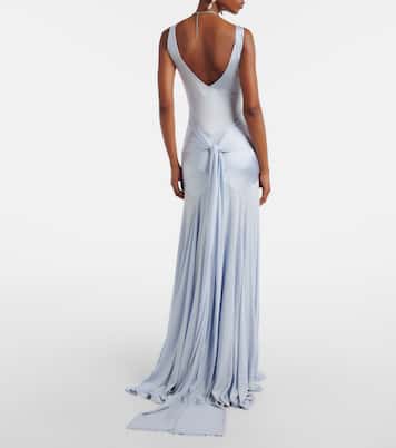 Robe aus Satin | Self-Portrait