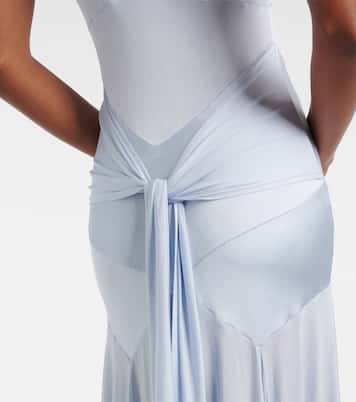 Robe aus Satin | Self-Portrait