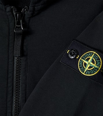 Kapuzenjacke Compass aus Baumwoll-Jersey | Stone Island Junior