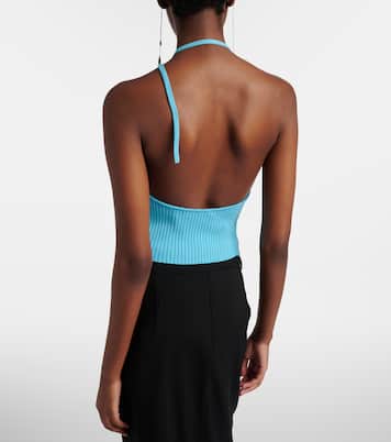 Top Pointy en maille côtelée | Courrèges