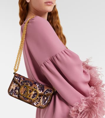 Henkeltasche Locò Small aus Leder | Valentino Garavani