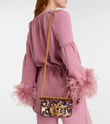 Henkeltasche Locò Small aus Leder | Valentino Garavani