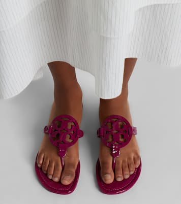 Miller patent leather thong sandals | Tory Burch