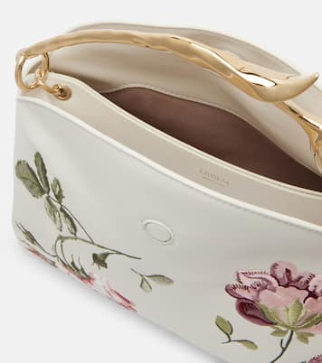Bloom Medium floral leather top-handle bag | Erdem