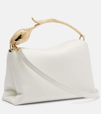Bloom Medium floral leather top-handle bag | Erdem