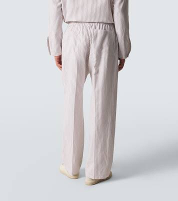Julian cotton and silk straight pants | Umit Benan