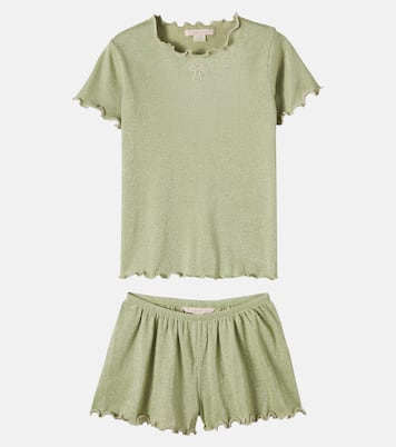 Set T-shirt e shorts Roli in misto cotone | Konges Sløjd