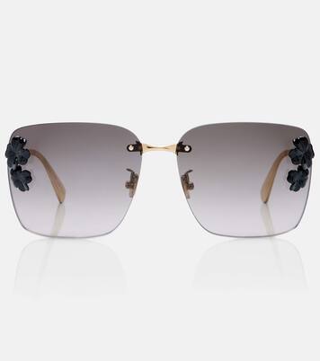Lunettes de soleil carrées Dior Clover | Dior Eyewear