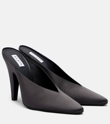 Pantoletten Cone aus Satin | Alaïa