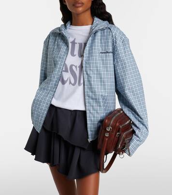 Chaqueta técnica a cuadros | Acne Studios
