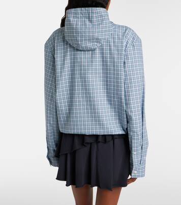 Chaqueta técnica a cuadros | Acne Studios