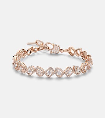 Pulsera My Twin de oro rosa de 18 ct con diamantes | Messika