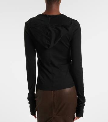 Cotton jersey top | Rick Owens