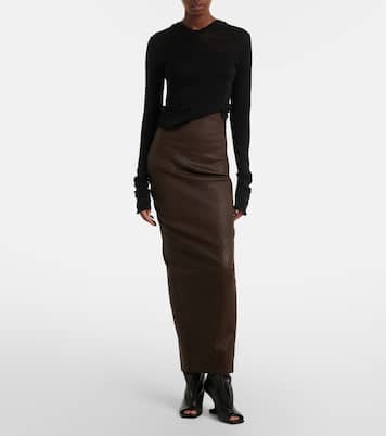 Cotton jersey top | Rick Owens