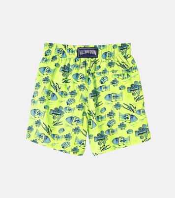 Jihin printed swim trunks | Vilebrequin Kids