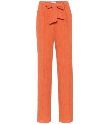 Pantalon Thomazia en coton et soie | Gabriela Hearst