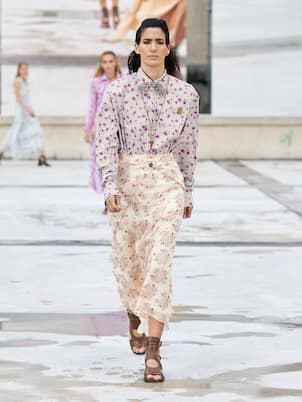 Bedruckte Bluse aus Baumwolle | Chloé