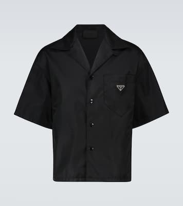 Camisa de Re-Nylon con logo | Prada