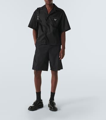 Camisa de Re-Nylon con logo | Prada