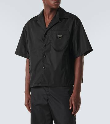 Camisa de Re-Nylon con logo | Prada
