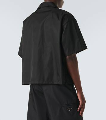 Camisa de Re-Nylon con logo | Prada