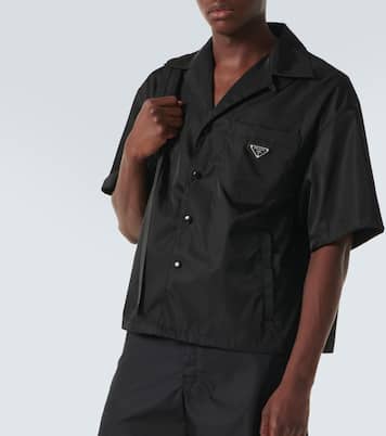 Camisa de Re-Nylon con logo | Prada