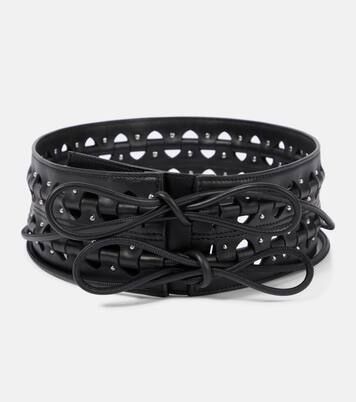 Ceinture corset en cuir | Alaïa