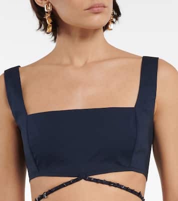 Maxikleid Peonia aus Baumwollpopeline | Agua by Agua Bendita