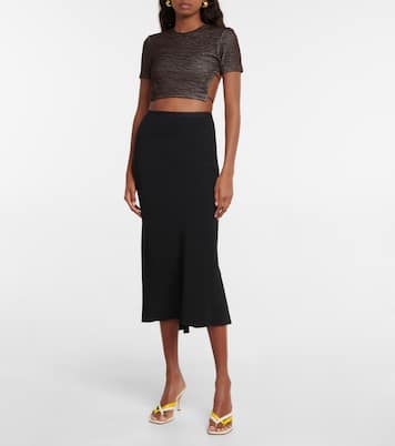 Open-back crop top | Christopher Esber