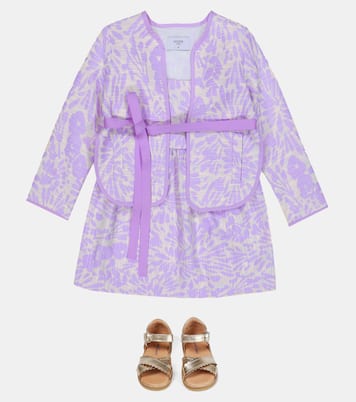 Robe Katherine en coton mélangé à fleurs | Paade Mode