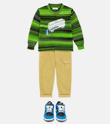 Embroidered wool-blend sweater | ERL Kids