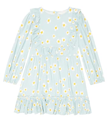 Ruffle-trimmed floral dress | Stella McCartney Kids
