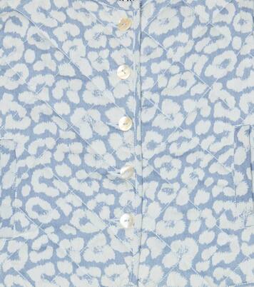 Veste Henny en coton à motif jaguar | Molo