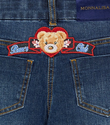 Bestickte Jeans | Monnalisa