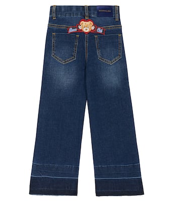 Bestickte Jeans | Monnalisa