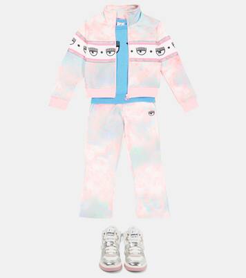 x Chiara Ferragni – Veste de survêtement imprimée | Monnalisa