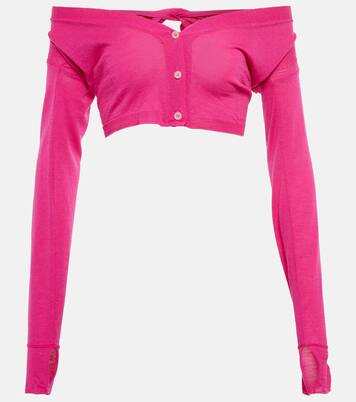 Le cardigan Alzou wool-blend cardigan | Jacquemus